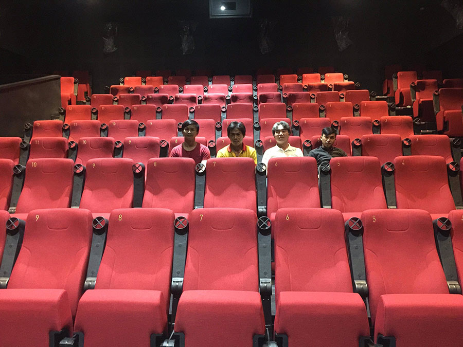 Thi công rạp chiếu phim Lotte Cinema Phan Rang
