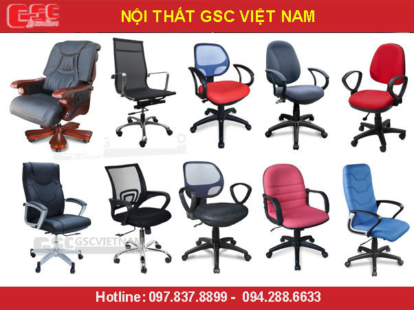 Một số mẫu ghế xoay văn phòng giá rẻ Hà Nội