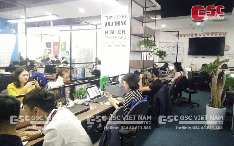 Thi công nội thất văn phòng công ty ILand 8 Bên chủ đầu tư đã đánh giá cao chất lượng bàn ghế và năng lực của GSC Việt Nam