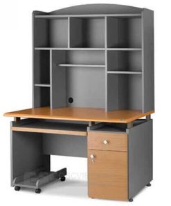 Bàn văn phòng kèm hốc tủ 2 ngăn Fami ST12H