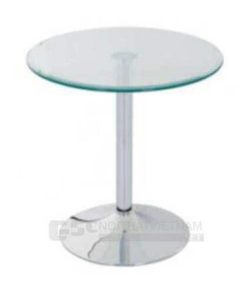 Bàn cafe Hòa Phát BCF106T, Ø 600, Kính trắng