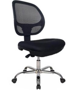 Ghế xoay lưới GL101K, Chân Mạ