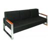 Ghế Sofa văn phòng SF80-3, da đen