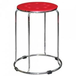 Ghế đôn GD05B, Chân inox, Đệm Nhựa