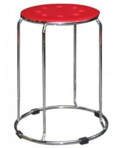 Ghế đôn GD05B, Chân inox, Đệm Nhựa