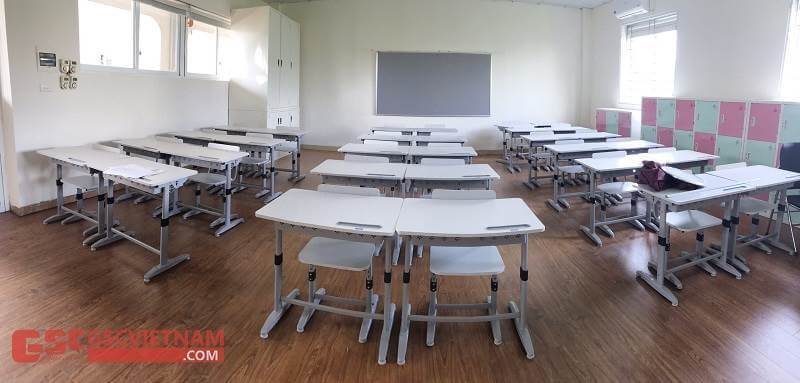 Dự án nội thất văn phòng tại trường Tiểu học & THCS Tây Hà Nội