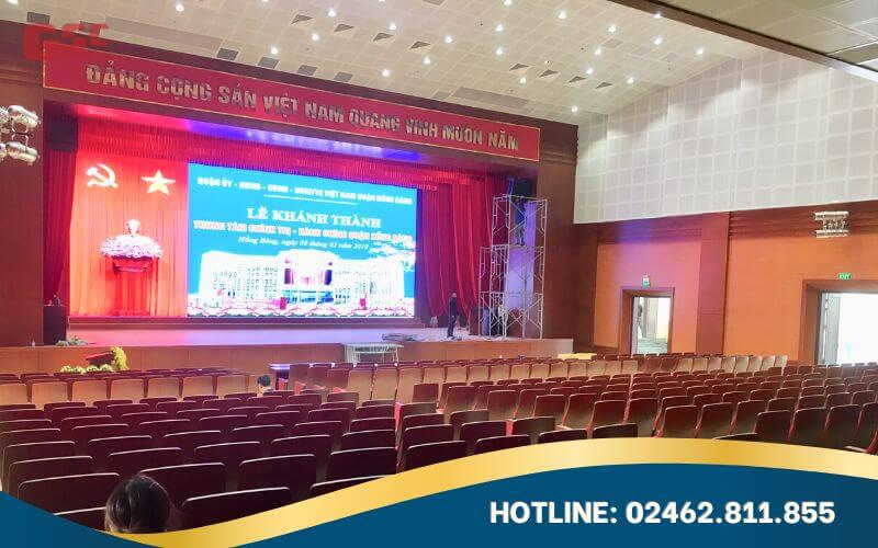 Dự án hội trường trung tâm hành chính trị quận Hồng Bàng