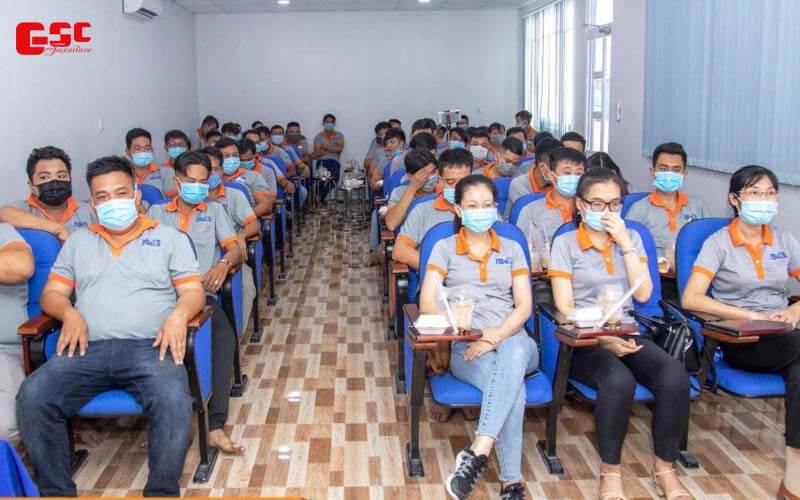 Dự án ghế hội trường Công ty CP Tân Bảo An Logistics