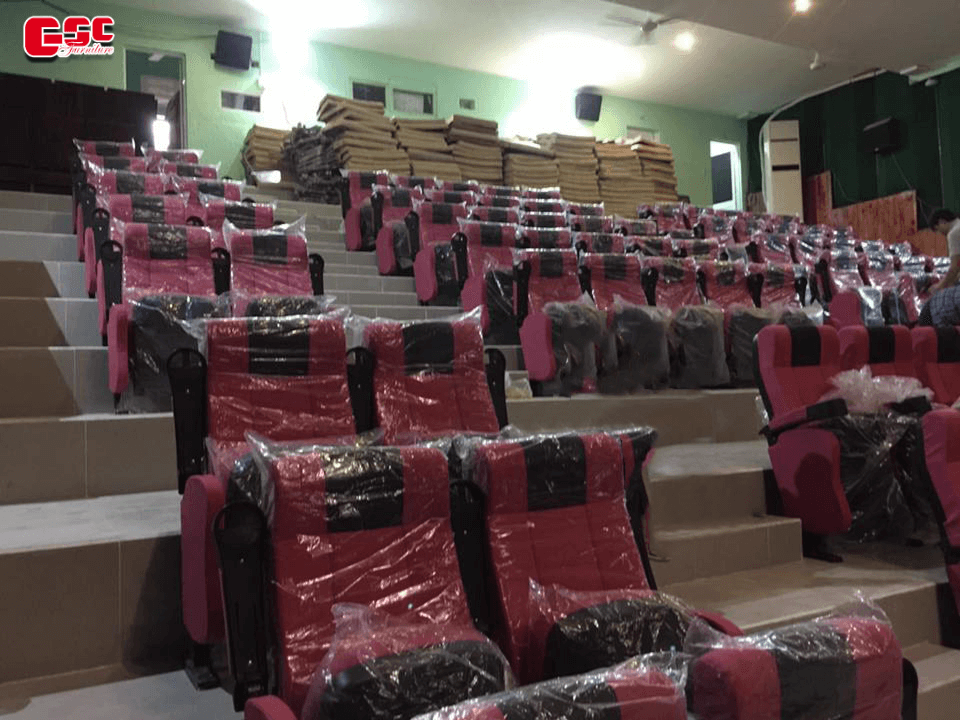 Hoàn thiện lắp đặt ghế rạp phim EVO5604T cho rạp chiếu phim Tuy Hòa