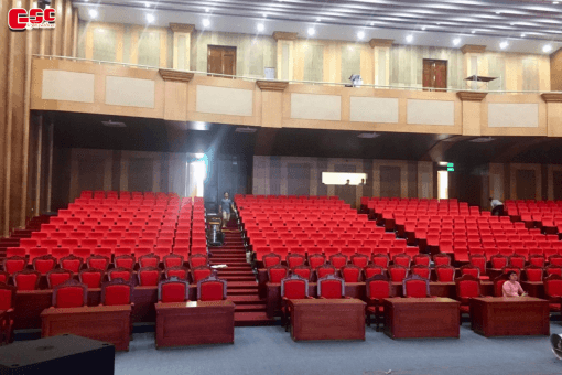 Công trình ghế hội trường cho UBND Thành phố Bắc Giang