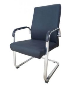 Ghế họp chân quỳ da thật SL905