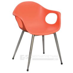 Ghế khung thép G34,chân mạ