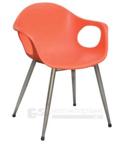 Ghế khung thép G34,chân mạ