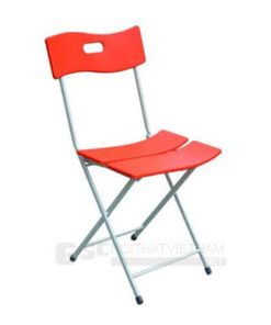 Ghế khung thép G135, chân sơn