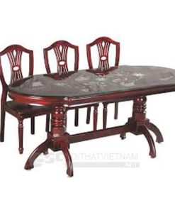 Bàn phòng ăn TB10, Gỗ Acacia