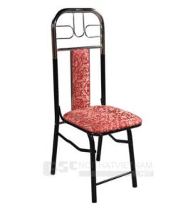 Ghế khung thép G0698, chân sơn