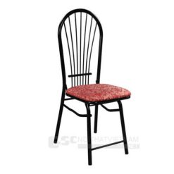 Ghế khung thép G1499, đệm PVC