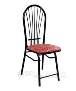 Ghế khung thép G1499, đệm vải