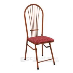 Ghế khung thép G1699, đệm vải