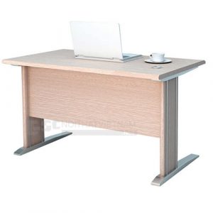 10+ Mẫu Bàn Làm Việc Kế Toán Hiện Đại Cho Doanh Nghiệp 2026 1 Bàn làm việc mặt gỗ chân sắt