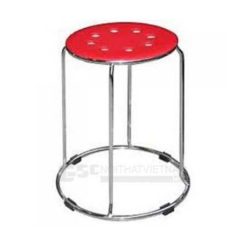 Ghế đôn GD05A, chân mạ, đệm nhựa