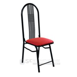 Ghế khung thép G0898, đệm PVC