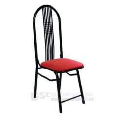 Ghế khung thép G0898, đệm vải