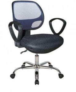Ghế lưới văn phòng giá rẻ GL101B, Chân Mạ