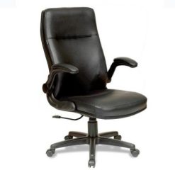 Ghế lãnh đạo cao cấp SG923, chân nhựa, da thật