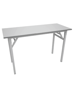 Bàn gấp chân sắt 1m4x0.7m BOV-1407, Màu Ghi