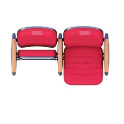 Ghế hội trường EVOSeating EVO1101M 1 EVO1101M đệm tựa mút xốp