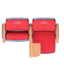 Ghế hội trường EVOSeating EVO1201MB 6 EVO1201MB đệm tựa mút đúc bọc vải