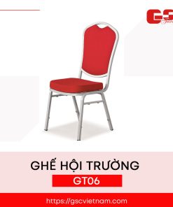Ghế hội trường khung thép GT06-S