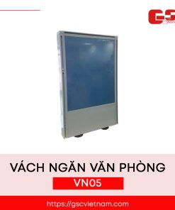 Vách ngăn di động khung nhôm bọc nỉ VN05