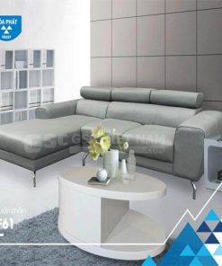 Sofa VĂN PHÒNG SF61, Da thật