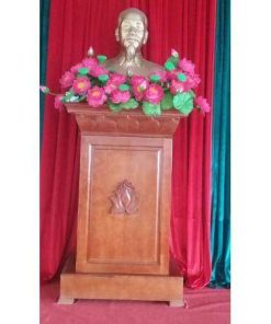 Bục tượng Bác gỗ tự nhiên GTC04