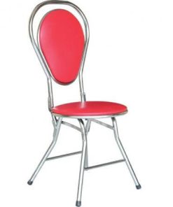 GHẾ KHUNG THÉP G02, CHÂN MẠ PVC