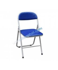 Ghế khung thép G03, chân mạ đệm PVC