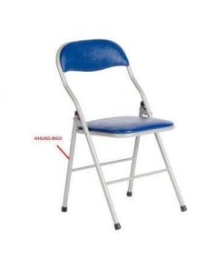 Ghế gấp khung thép G11, khung Inox