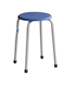 Ghế đôn GD01, chân mạ, đệm nhựa