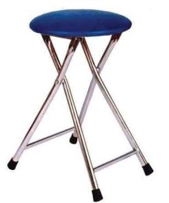 Ghế đôn GD02, chân mạ, đệm PVC