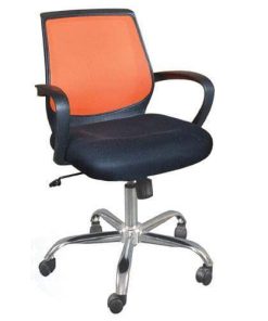 Ghế lưới nhân viên cao cấp GL110, Chân Mạ