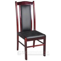Ghế hội trường Hòa Phát GHT11, gỗ tần bì, bọc da CN