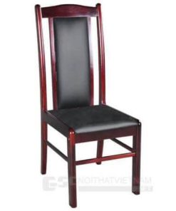 Ghế hội trường Hòa Phát GHT11, gỗ tần bì, bọc da CN