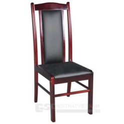 Ghế hội trường Hòa Phát GHT11, gỗ Acacia, Da CN