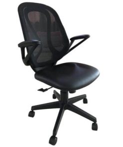 Ghế lưới nhân viên GL218, chân mạ