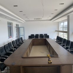 Ghế da chân quỳ GQ901, Đen