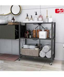 KỆ SẮT 3 TẦNG ĐA NĂNG GẤP GỌN