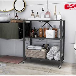 KỆ SẮT 3 TẦNG ĐA NĂNG GẤP GỌN 1 KỆ SẮT 3 TẦNG ĐA NĂNG GẤP GỌN