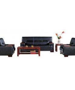 Ghế sofa văn phòng SF12, Da Thật